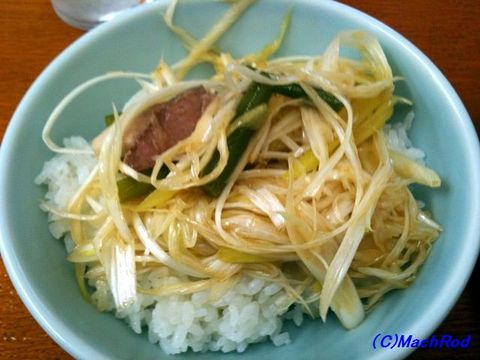ラーメンショップ結城東店 ネギ丼